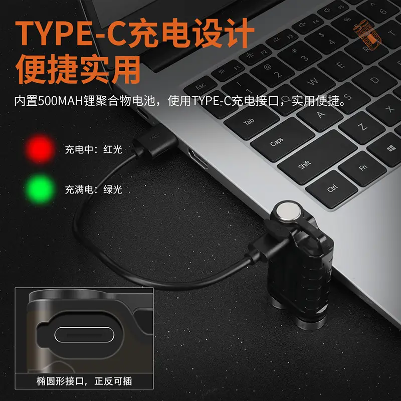 900 Lumens Edc Keychain Flashlight V3 — feature 14