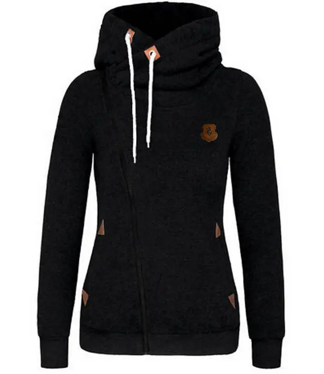 Grey Side Zipper Hooded Sweatshirt Jacket for Men — feature 6