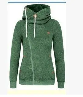 Grey Side Zipper Hooded Sweatshirt Jacket for Men — feature 8