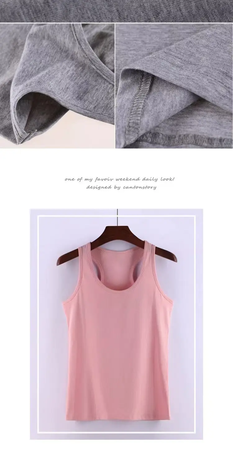 Women Slim Knitted I-Shaped Vest Large Size — feature 16