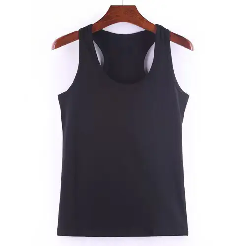 Women Slim Knitted I-Shaped Vest Large Size — feature 23