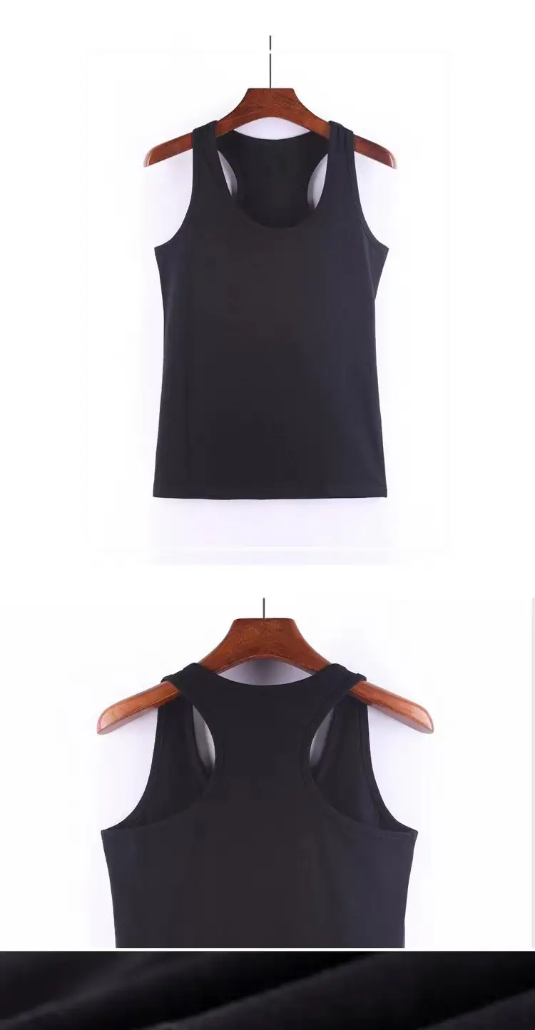 Women Slim Knitted I-Shaped Vest Large Size — feature 24