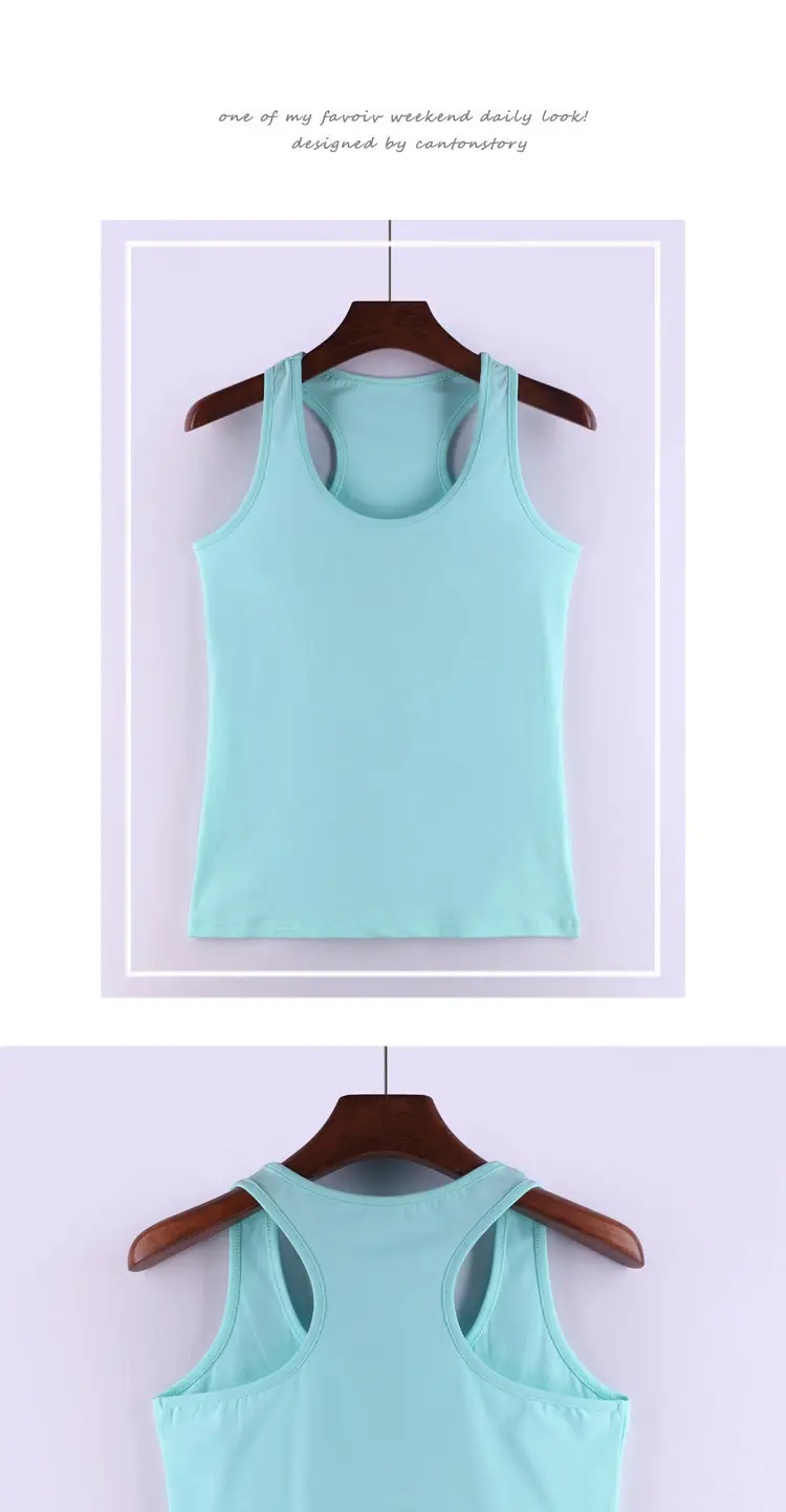 Women Slim Knitted I-Shaped Vest Large Size — feature 3