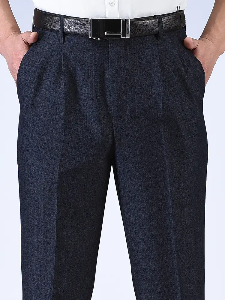 Men's Deep Crotch Thin Pants Summer High Waist - Image 18