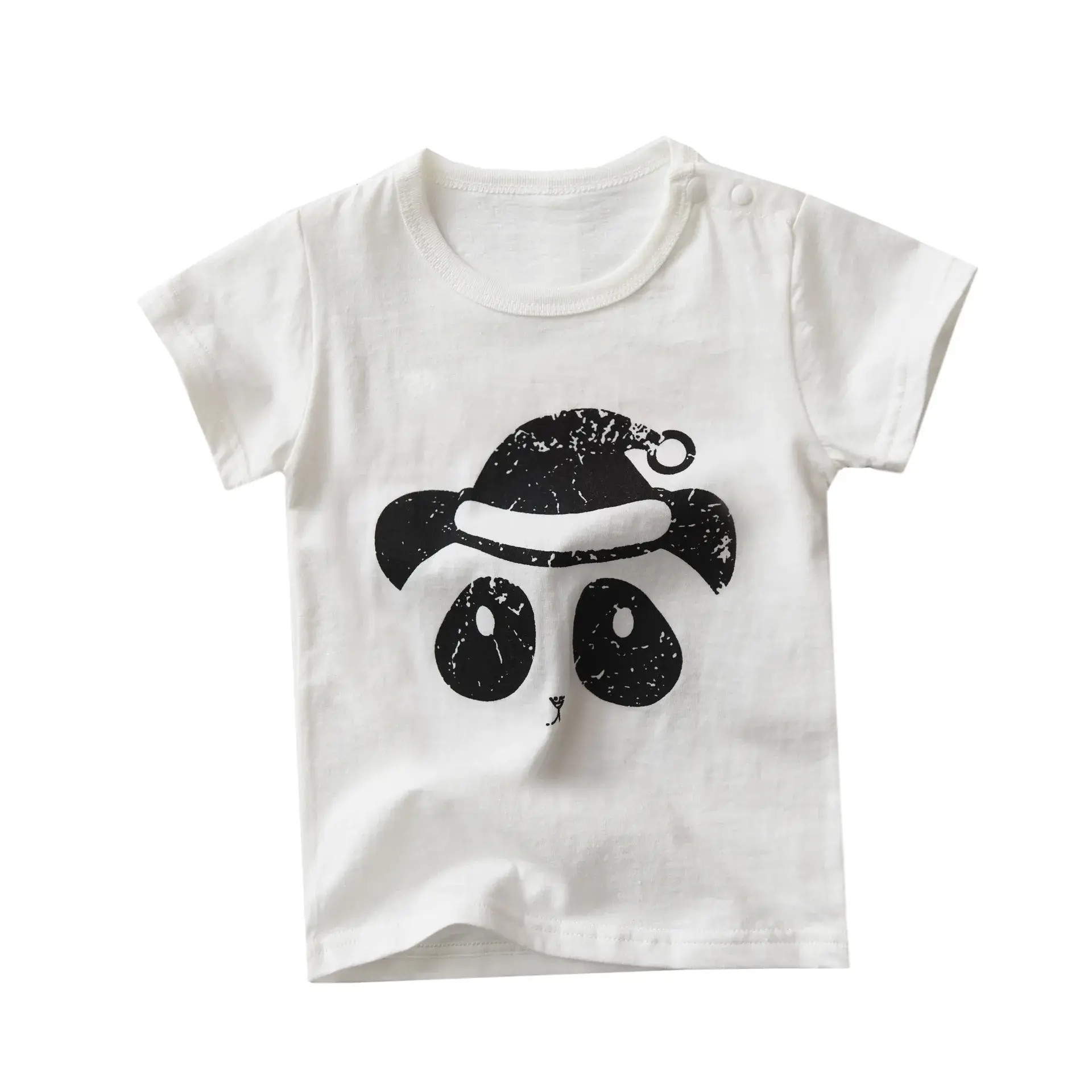 Cute Cartoon Baby T-Shirt Mint Green for Boys Girls - Image 17