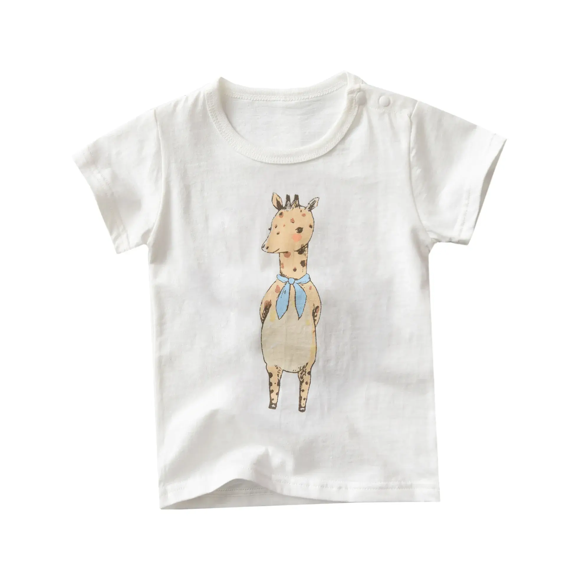 Cute Cartoon Baby T-Shirt Mint Green for Boys Girls - Image 18