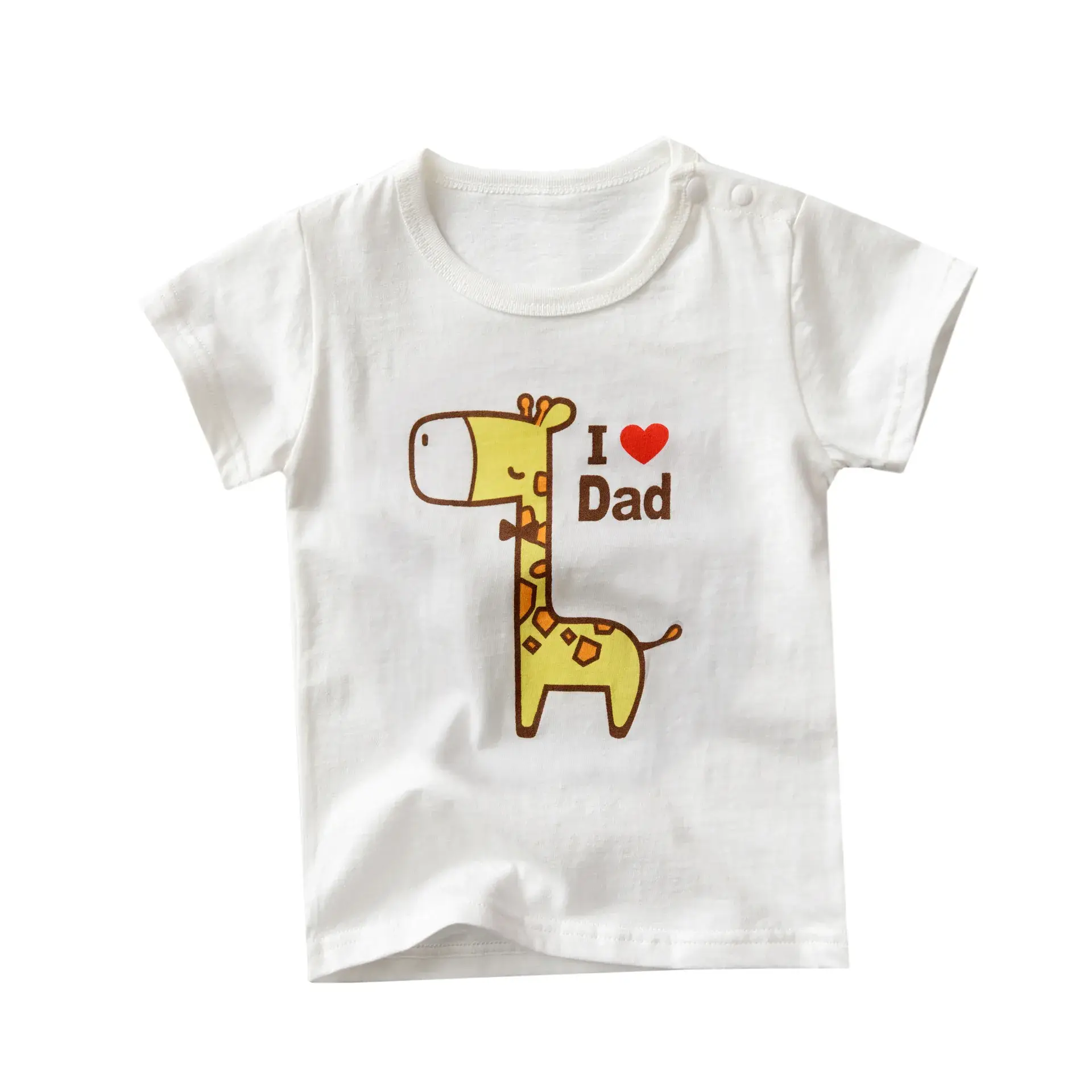 Cute Cartoon Baby T-Shirt Mint Green for Boys Girls - Image 4