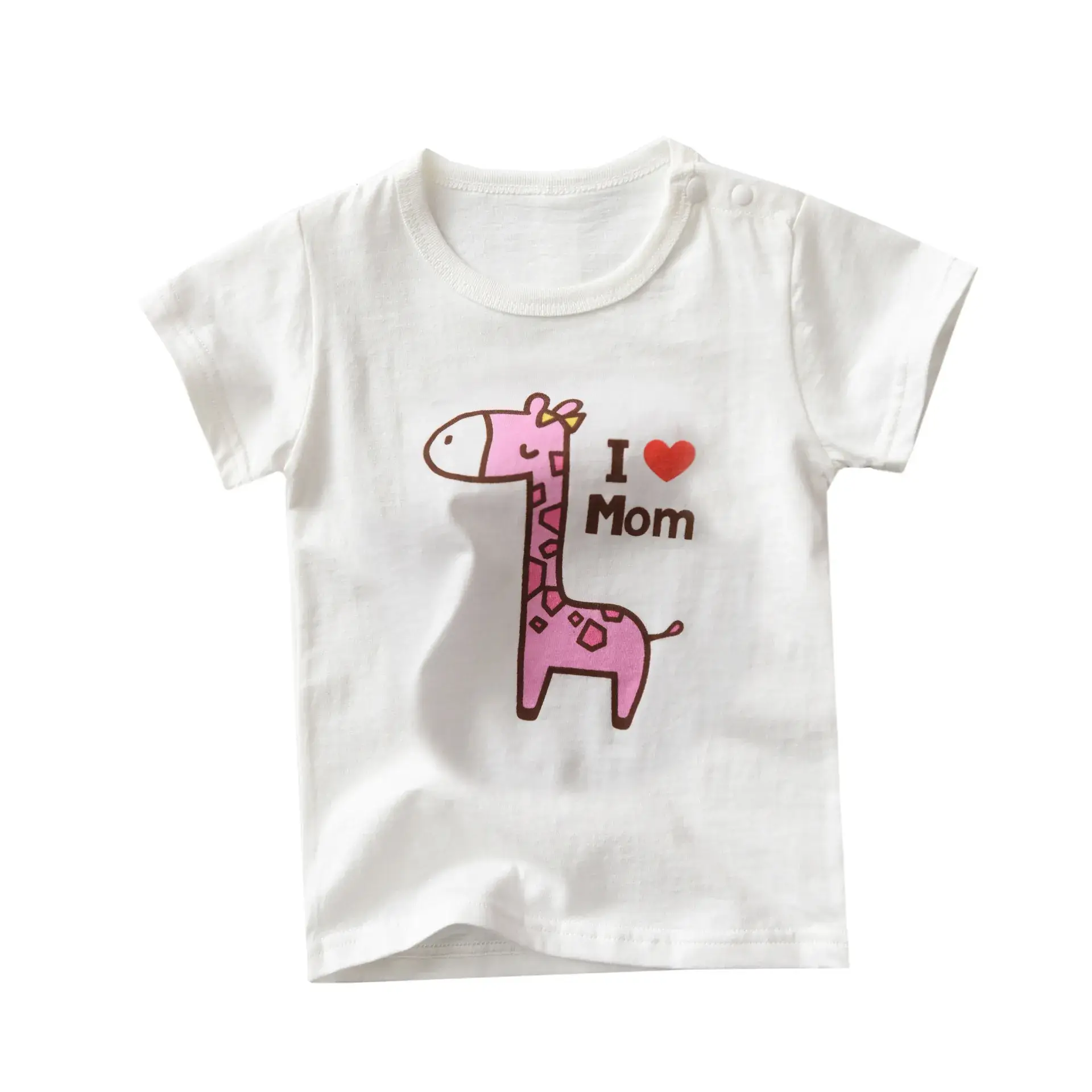 Cute Cartoon Baby T-Shirt Mint Green for Boys Girls - Image 5