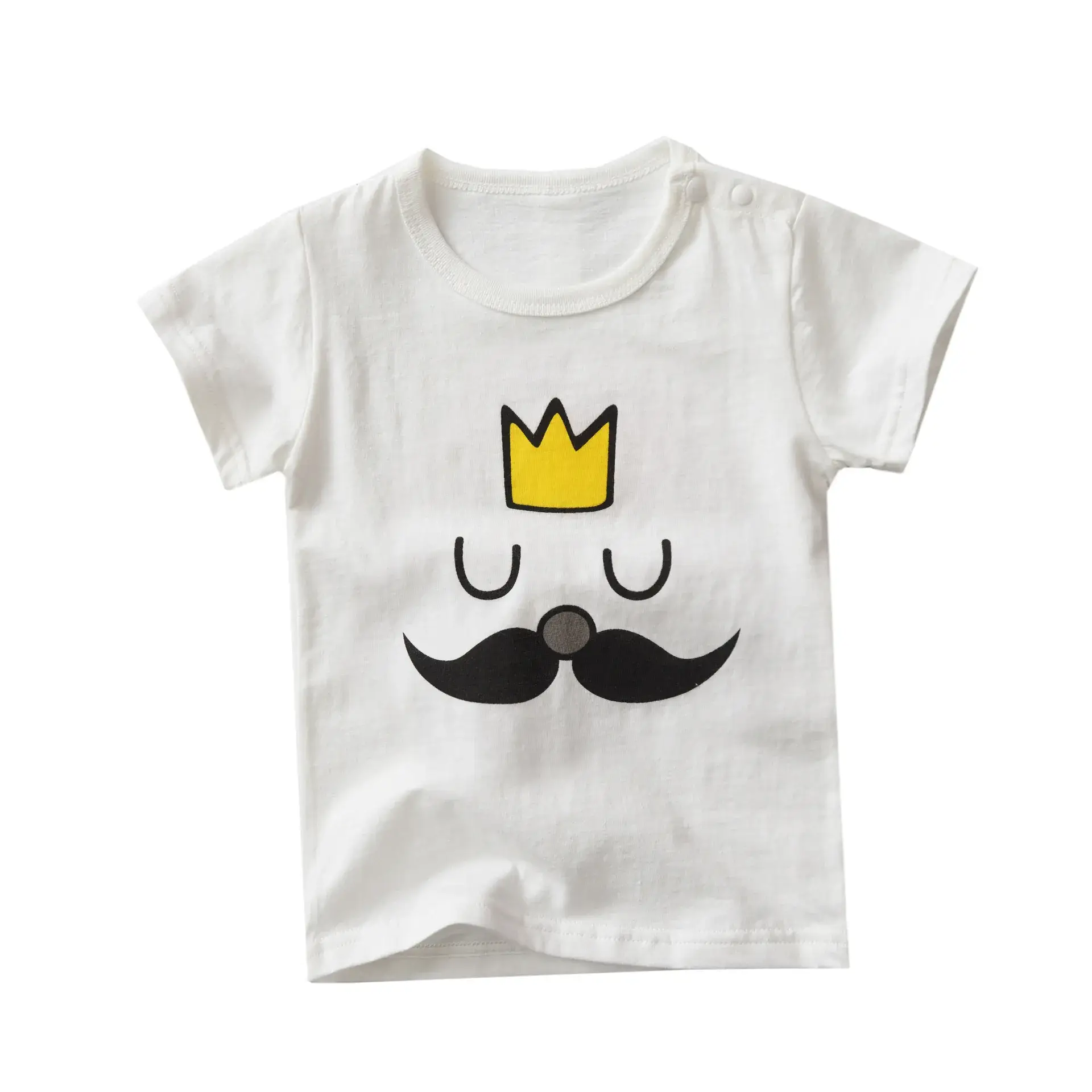 Cute Cartoon Baby T-Shirt Mint Green for Boys Girls - Image 6