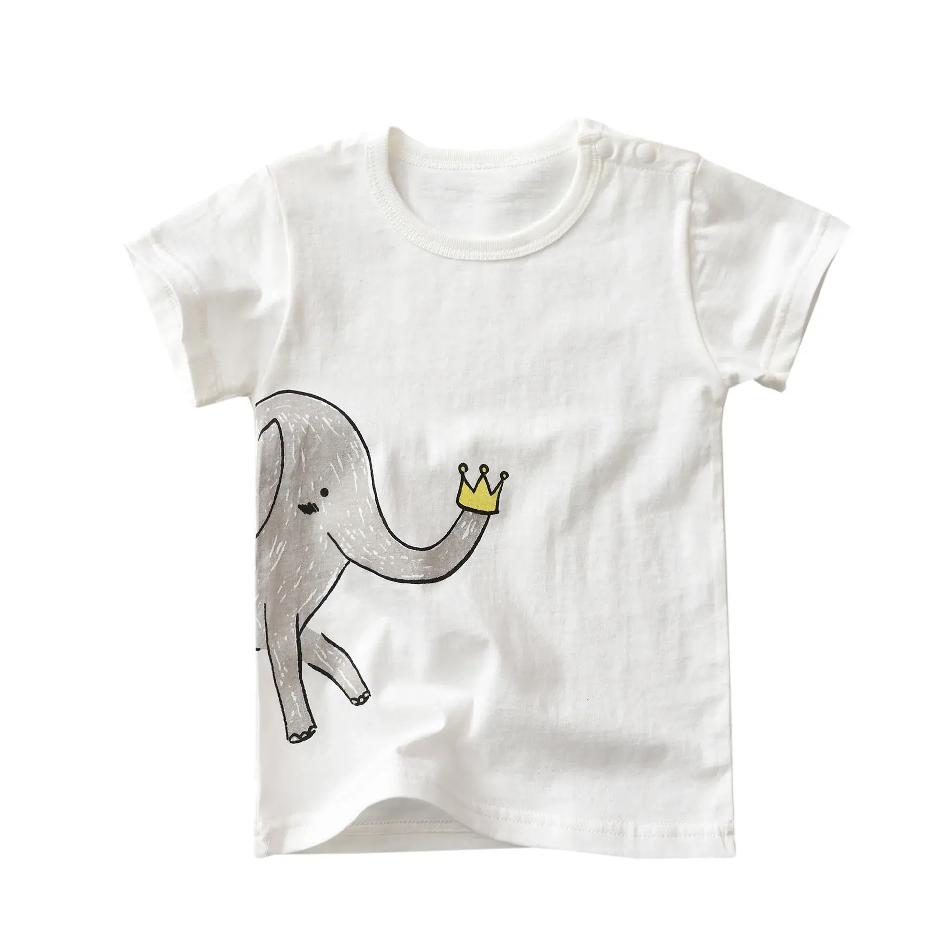 Cute Cartoon Baby T-Shirt Mint Green for Boys Girls - Image 7