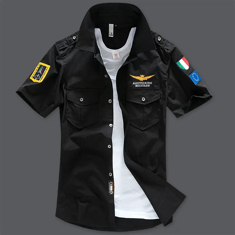Military Fan Flying Shirt Extra Large Men White - Image 7