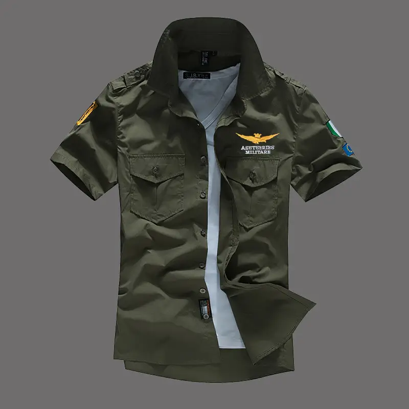 Military Fan Flying Shirt Extra Large Men White - Image 8