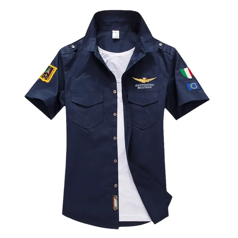 Military Fan Flying Shirt Extra Large Men White - Image 9