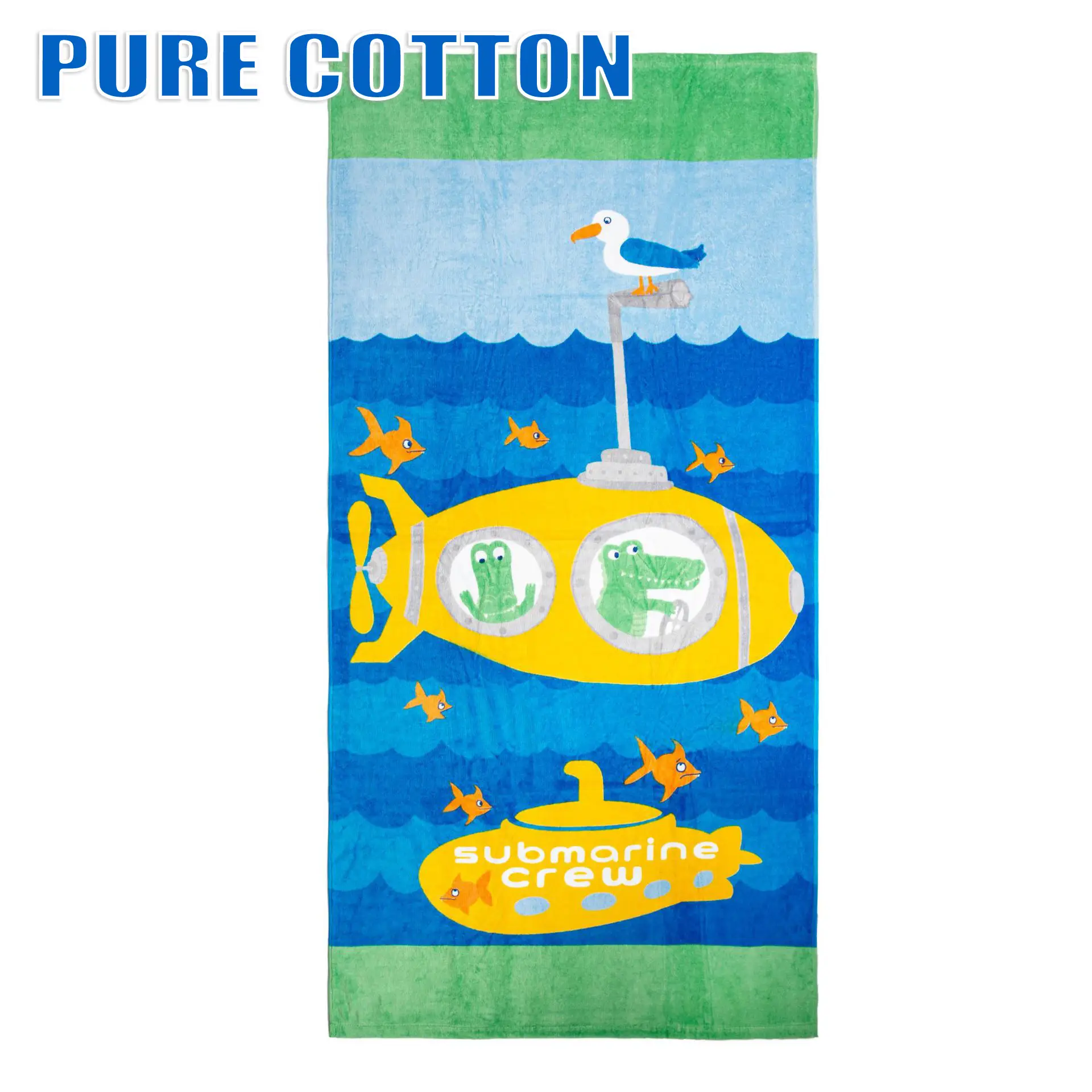 Pure Cotton Cartoon Beach Towel for Girls Large Size — feature 11