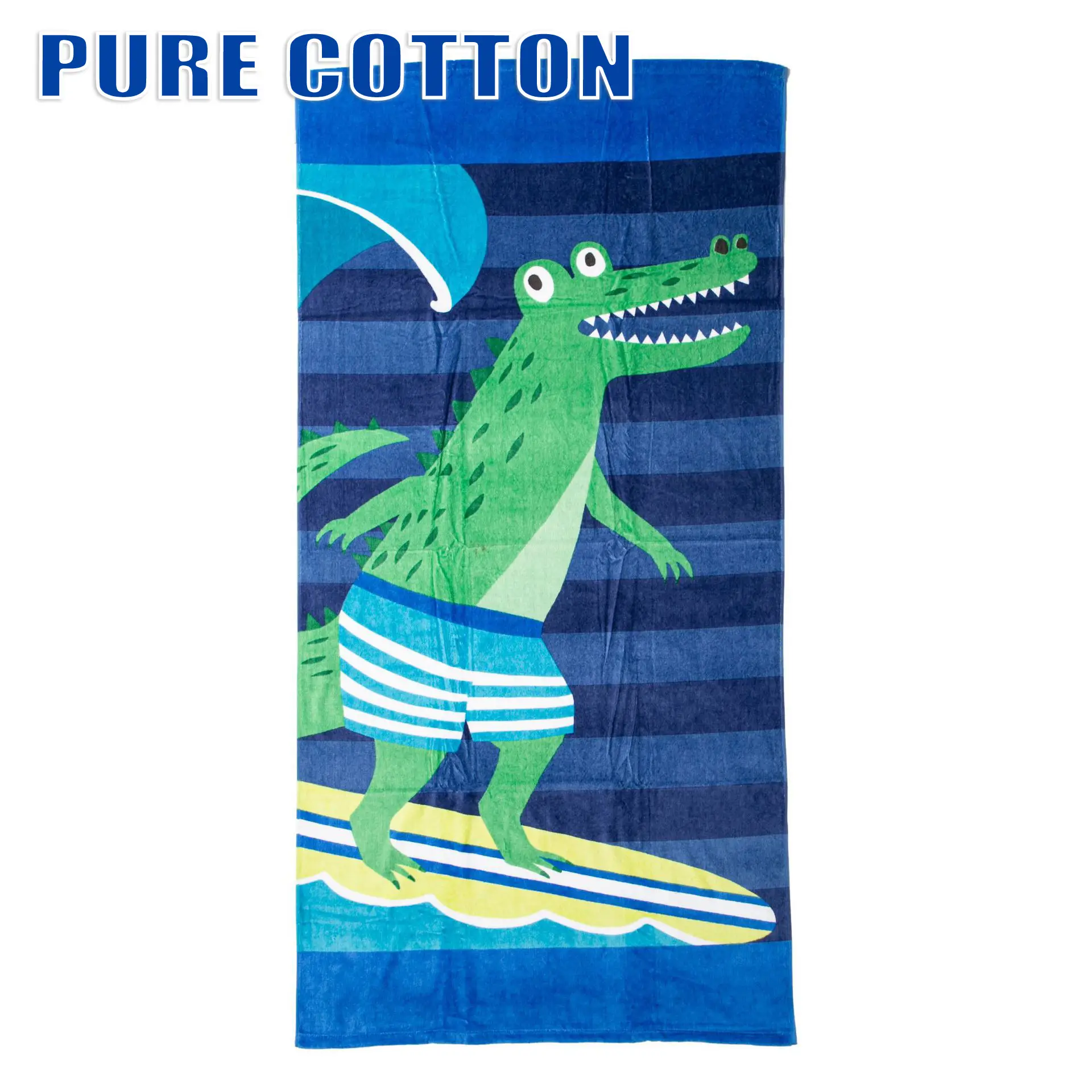 Pure Cotton Cartoon Beach Towel for Girls Large Size — feature 12