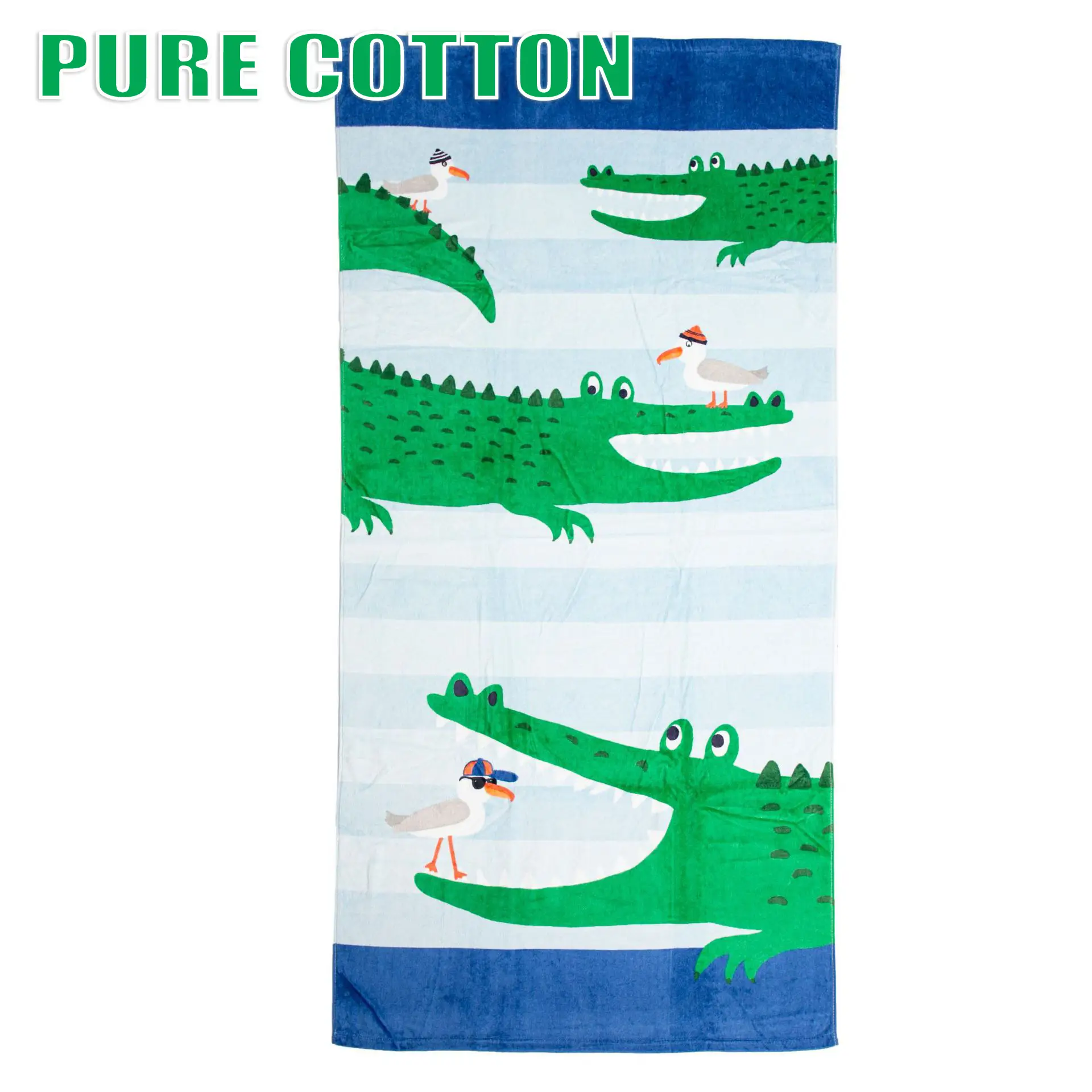 Pure Cotton Cartoon Beach Towel for Girls Large Size — feature 17