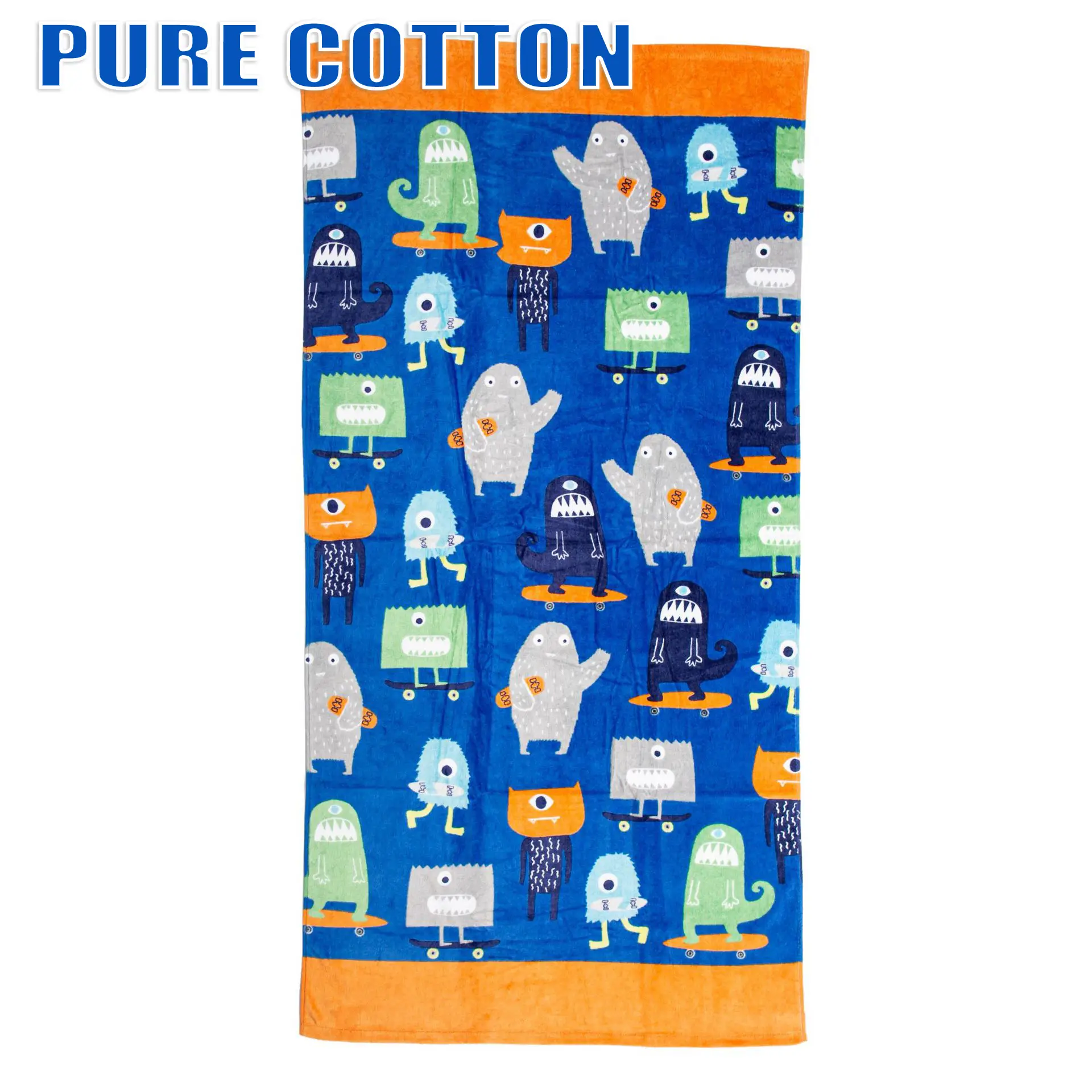Pure Cotton Cartoon Beach Towel for Girls Large Size — feature 18