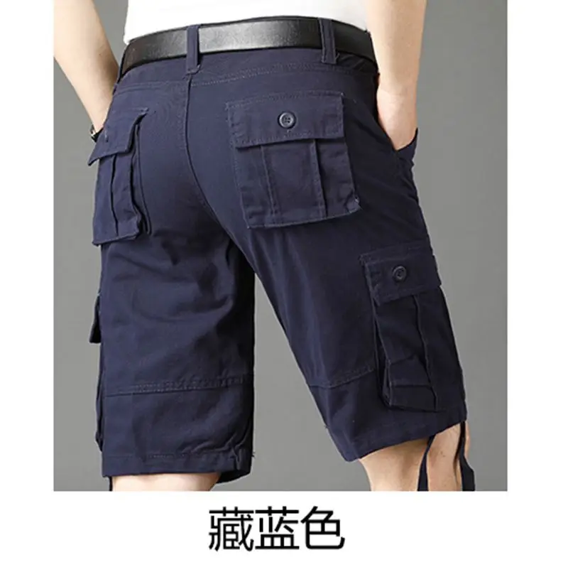 Men Cargo Shorts Straight Leg Casual Summer Wear - Image 8