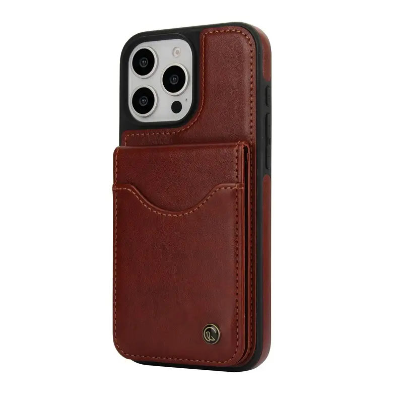 Light Blue iPhone 16 Pro Max Flip Card Holder Case - Image 4