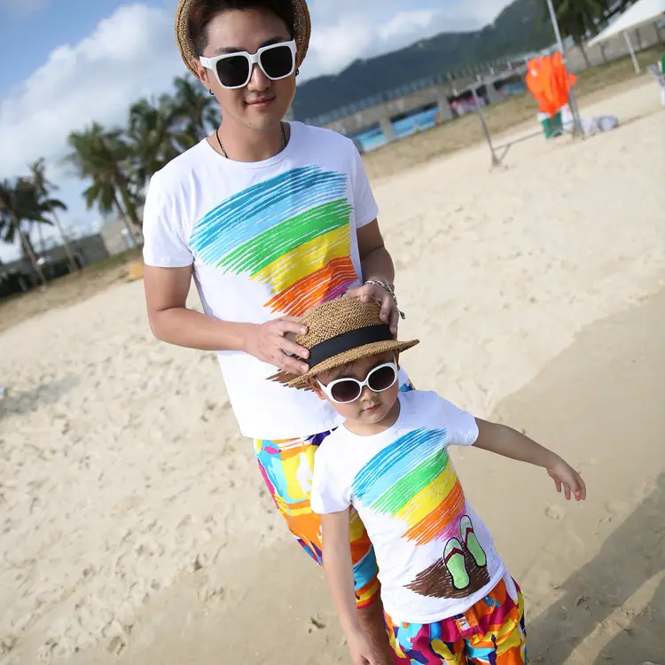 Family of 5 Korean Summer Suit for Mother & Child - Image 4