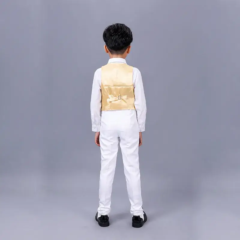 Girls Boys Sequin Hip Hop Vest for Dance Performance