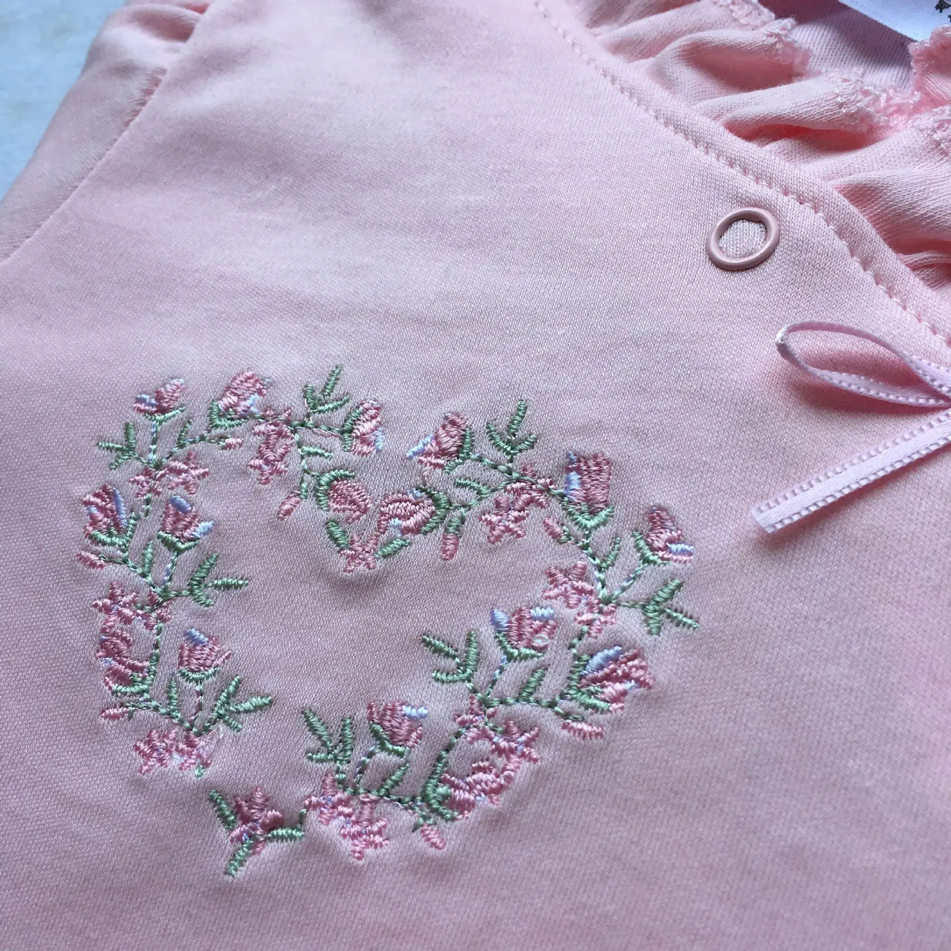 Baby Romper Cotton Newborn Lace Princess Footed - Image 4