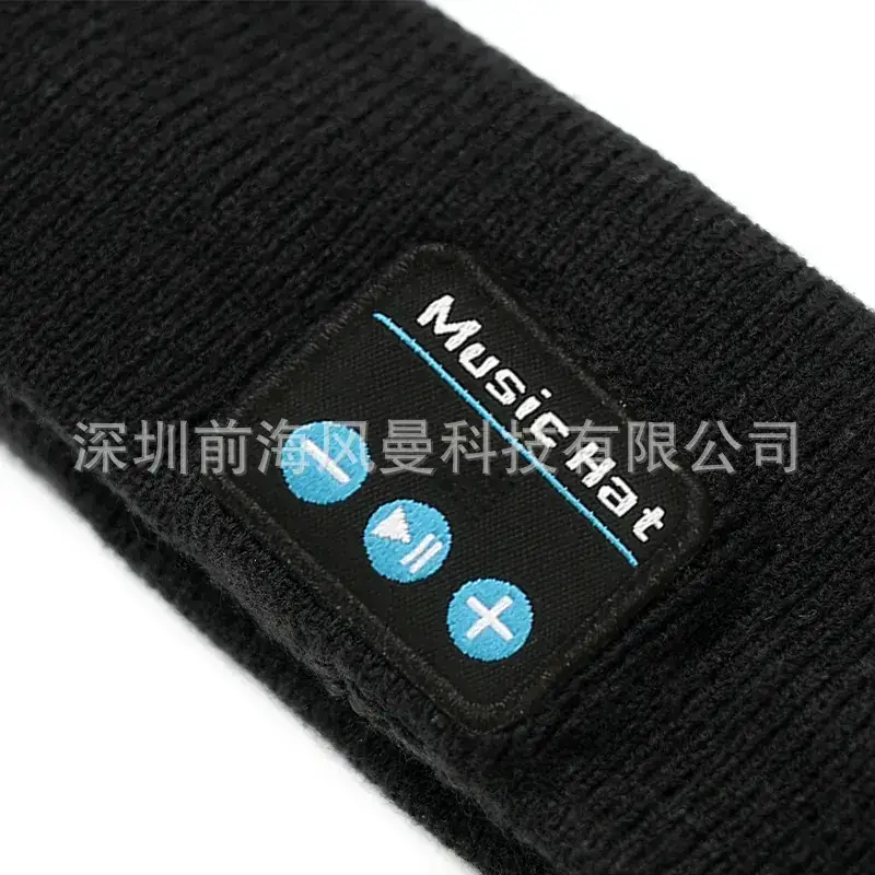 Black Bluetooth 5.4 Headband Music Call Sports Wear - Image 7