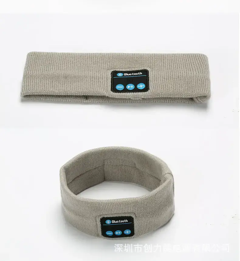 Black Bluetooth 5.4 Headband Music Call Sports Wear — feature 17