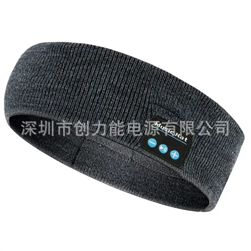 Black Bluetooth 5.4 Headband Music Call Sports Wear — feature 23