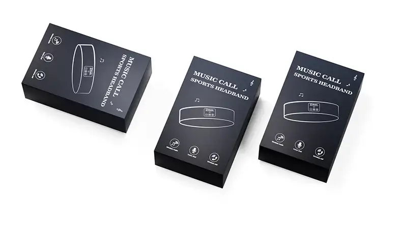 Black Bluetooth 5.4 Headband Music Call Sports Wear — feature 25