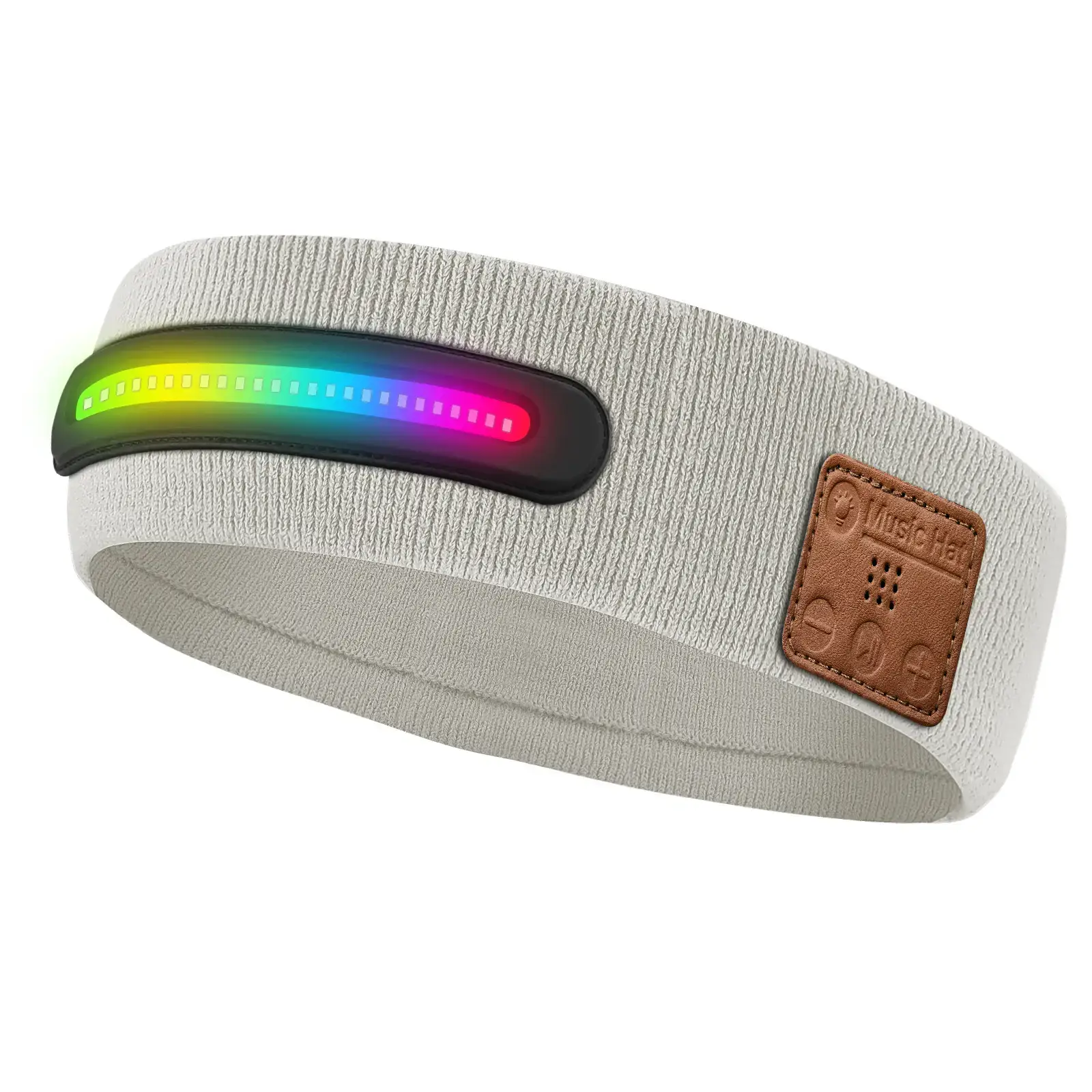 Black Bluetooth 5.4 Headband Music Call Sports Wear — feature 42