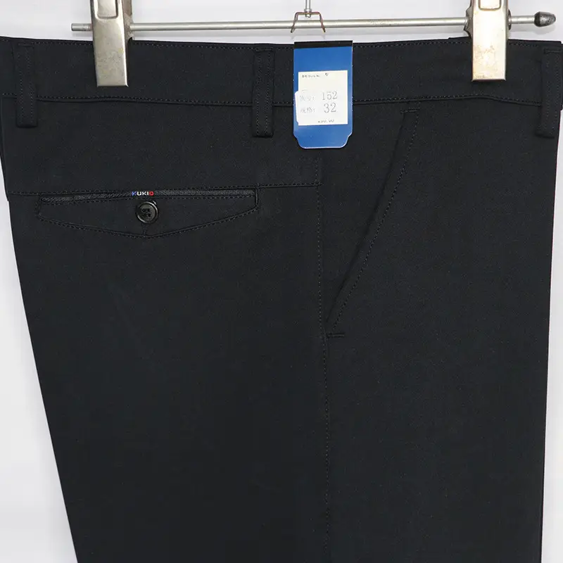 Middle-Aged Men's Wrinkle-Free Fleece-Lined Pants