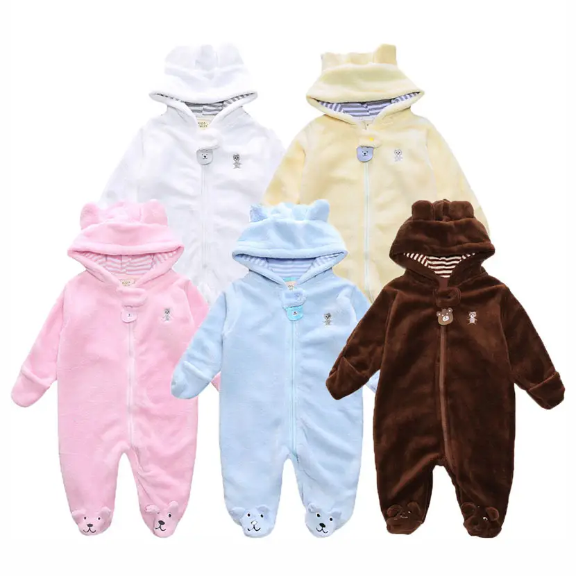 Kids Fleece Bear Bag Handbag Thick Coral Fleece