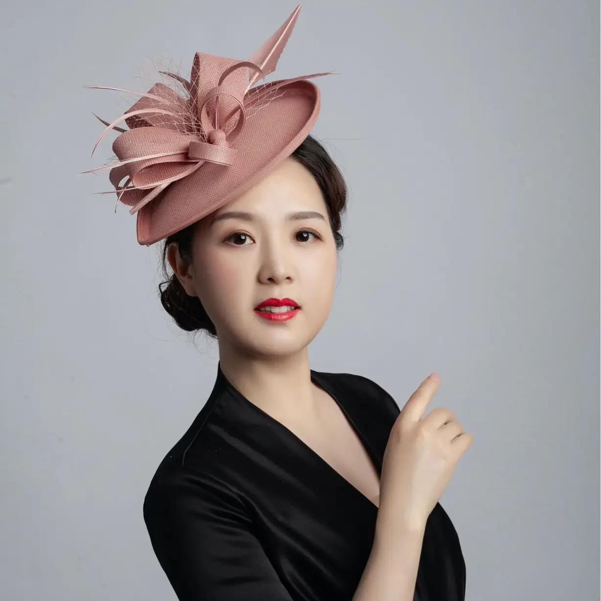 White Floral Headdress for Women Wedding Party