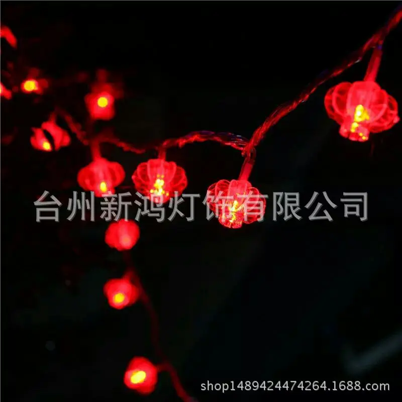 Red LED Lantern String for New Year, Wedding, Christmas - Image 4