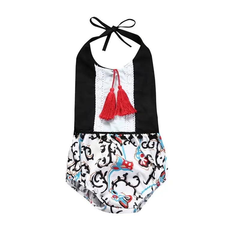 Red Polka Dot Baby Onesie with Hat Set - Image 6