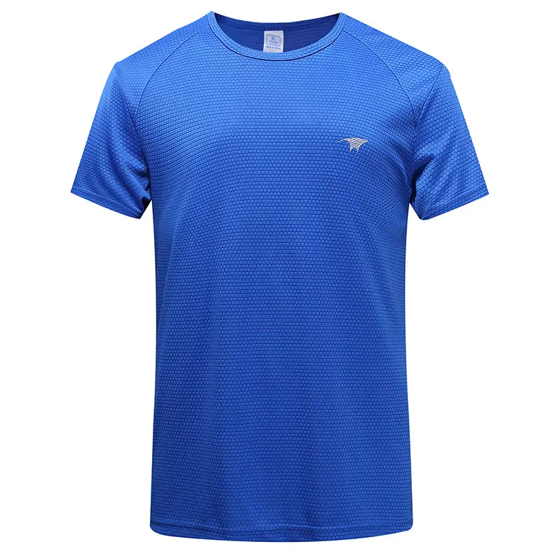 Men's Light Gray Quick-Drying T-Shirt - Image 5