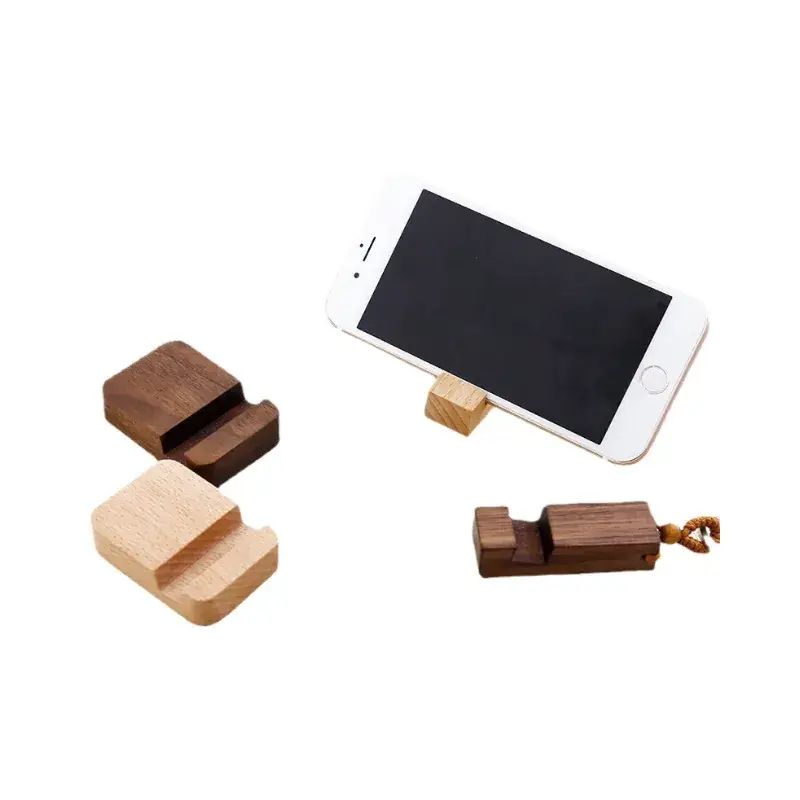 Wooden Beech Key Chain with Mobile Holder - Image 10