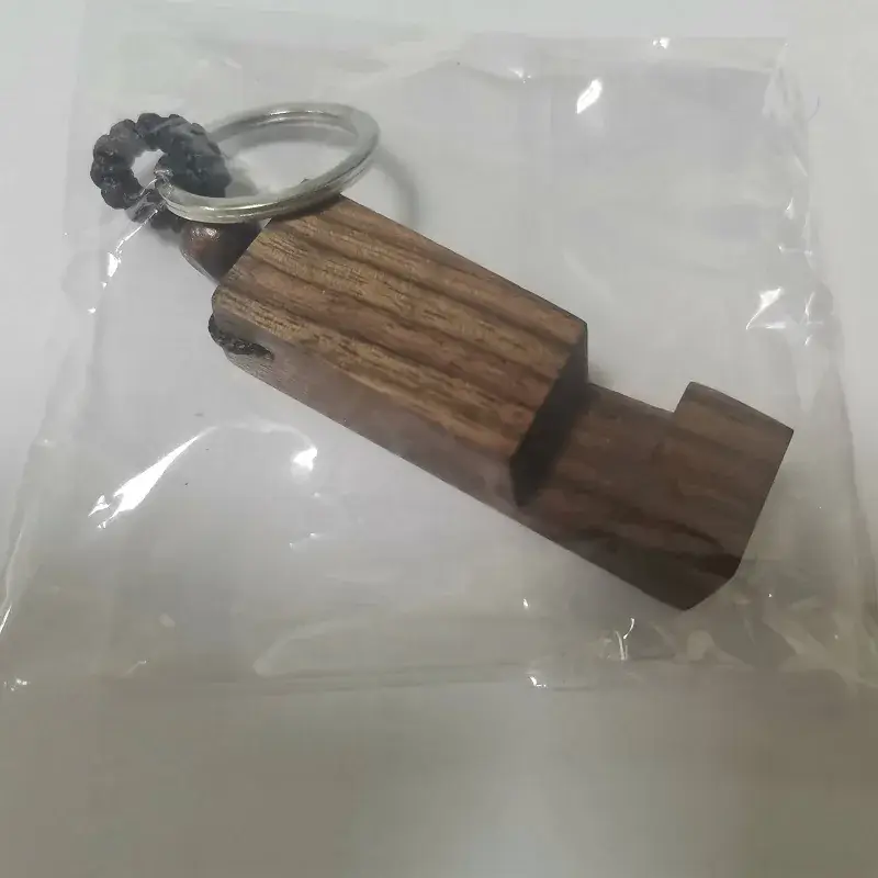 Wooden Beech Key Chain with Mobile Holder - Image 2