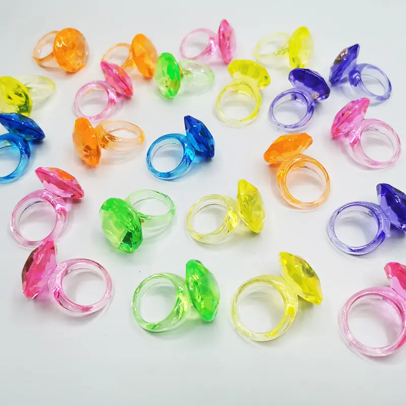 37x24mm Acrylic Gemstones 8 Colors DIY Jewelry Accessory