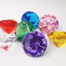 37x24mm Acrylic Gemstones 8 Colors DIY Jewelry Accessory — feature 13
