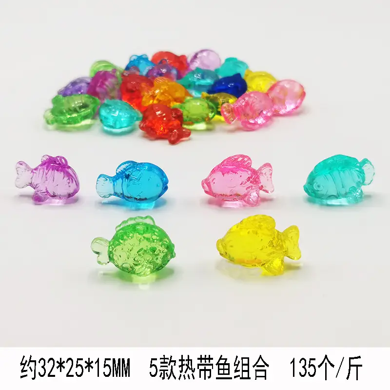 37x24mm Acrylic Gemstones 8 Colors DIY Jewelry Accessory