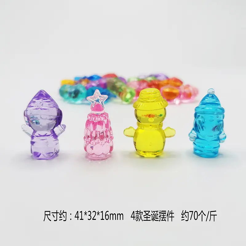 37x24mm Acrylic Gemstones 8 Colors DIY Jewelry Accessory