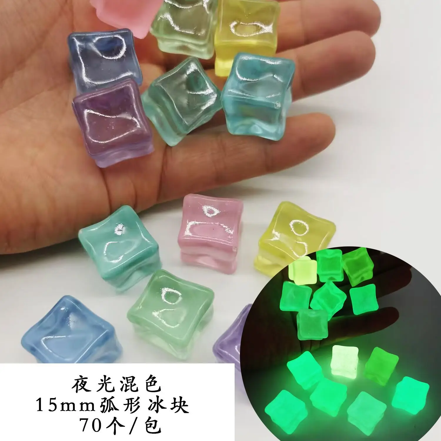 37x24mm Acrylic Gemstones 8 Colors DIY Jewelry Accessory