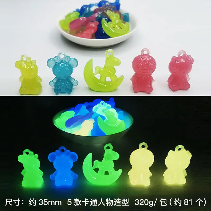 37x24mm Acrylic Gemstones 8 Colors DIY Jewelry Accessory