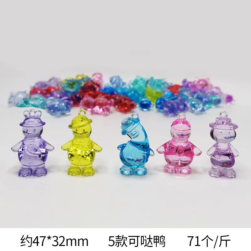 37x24mm Acrylic Gemstones 8 Colors DIY Jewelry Accessory