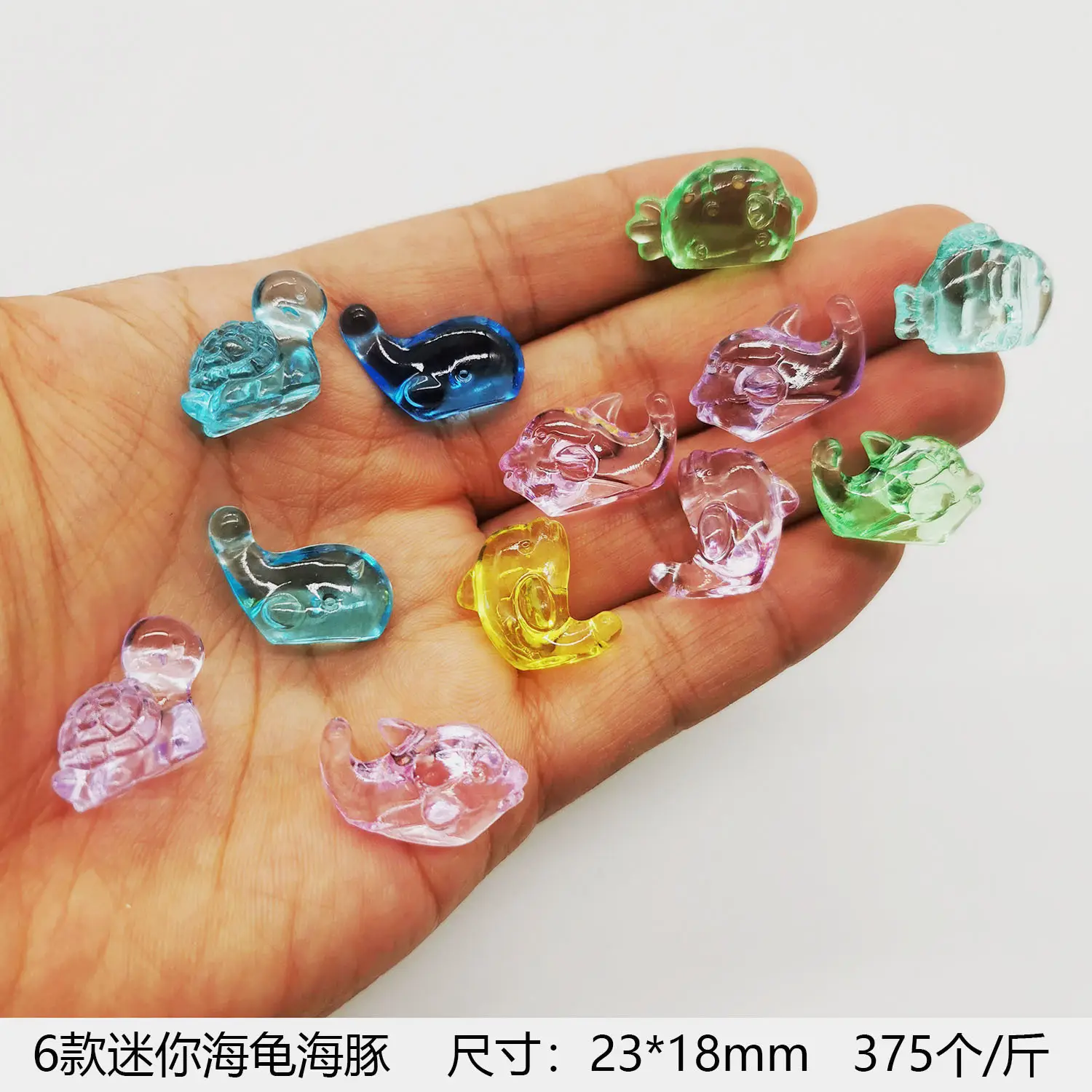 37x24mm Acrylic Gemstones 8 Colors DIY Jewelry Accessory