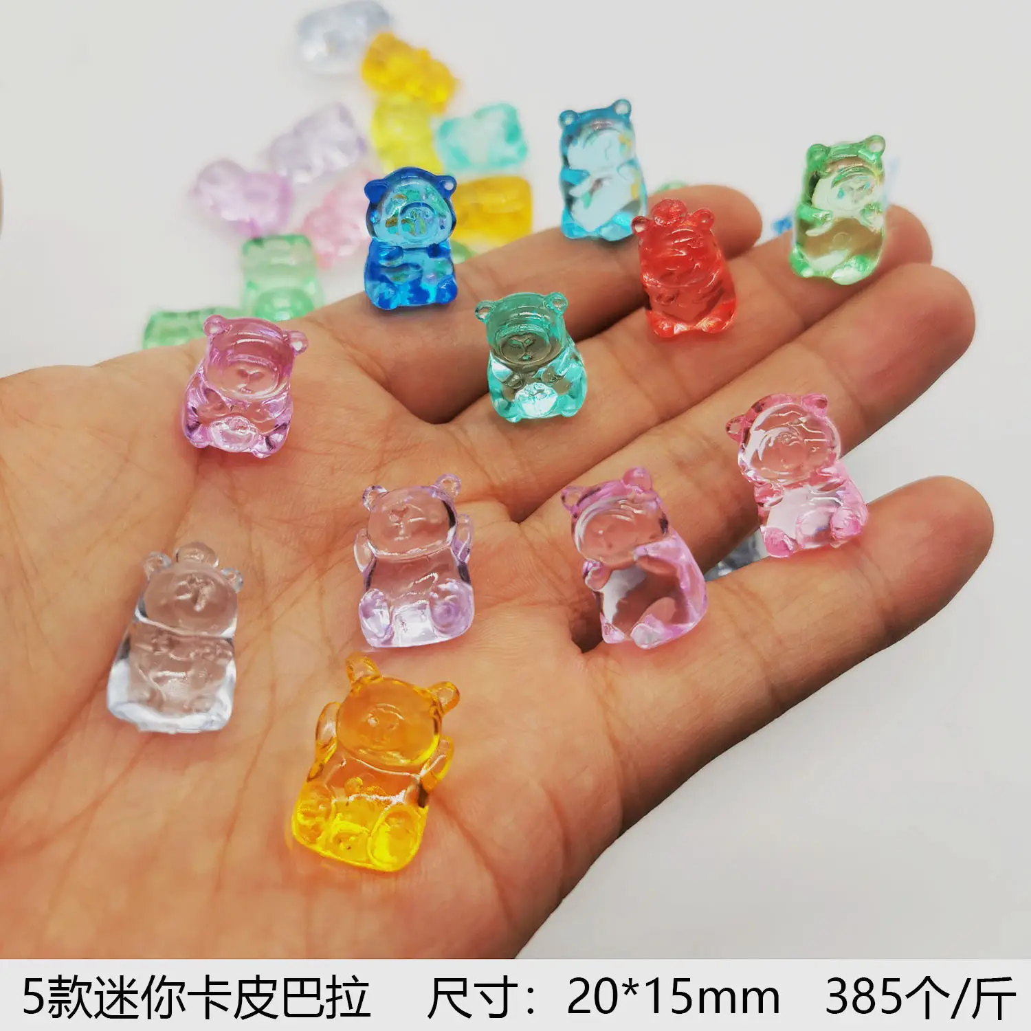 37x24mm Acrylic Gemstones 8 Colors DIY Jewelry Accessory