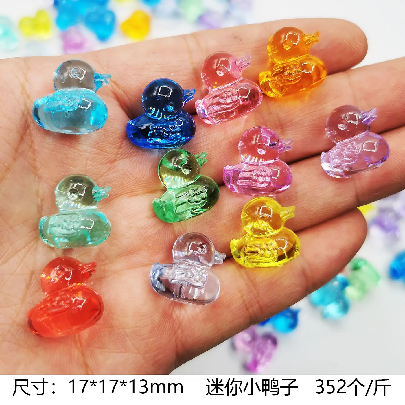 37x24mm Acrylic Gemstones 8 Colors DIY Jewelry Accessory
