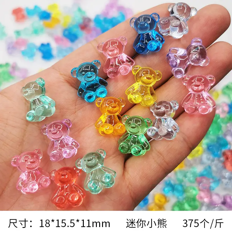 37x24mm Acrylic Gemstones 8 Colors DIY Jewelry Accessory